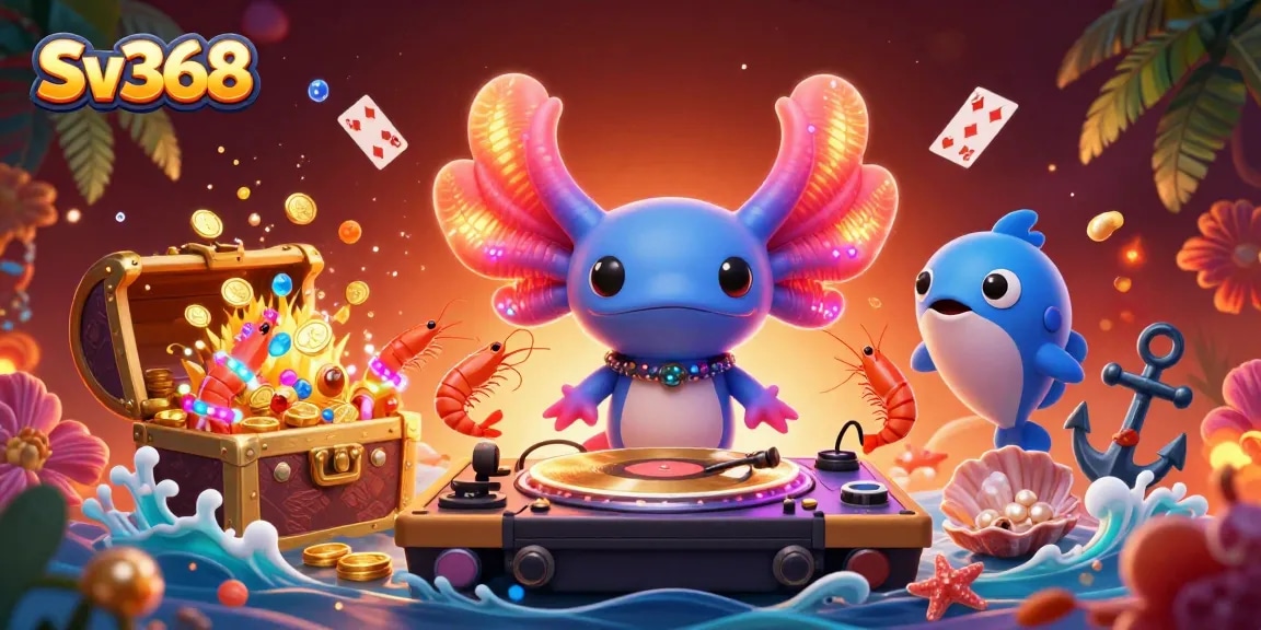 Experience thrilling gambling action at Sv368 through vibrant 3D characters and dynamic gaming elements.