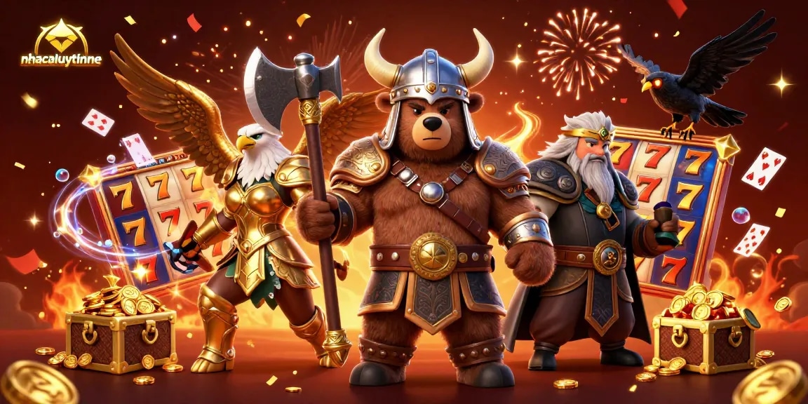Experience the thrilling atmosphere of nhacaiuytinne with vivid gaming elements and rich detail.