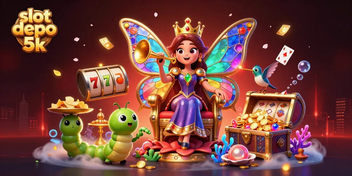 Experience thrilling wins with slot depo 5k's vibrant golden treasures and exciting game elements.