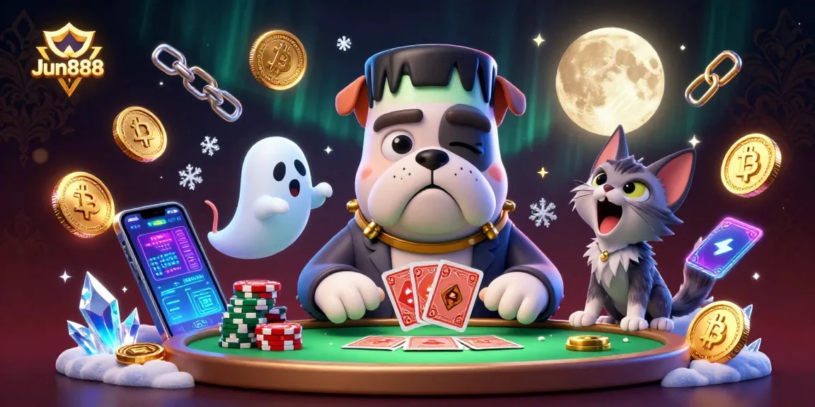Play dynamic casino games with Jun888 featuring a unique 3D character scene