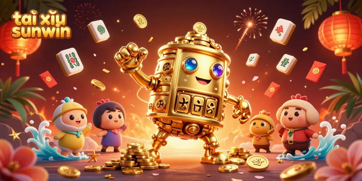 Tài xỉu sunwin offers exciting gold-filled gameplay with dynamic characters and vibrant elements for gamblers.