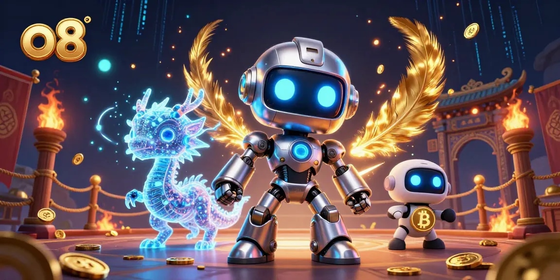 Engage with the thrilling world of o8 gambling featuring neon-enhanced characters in an exciting casino environment.