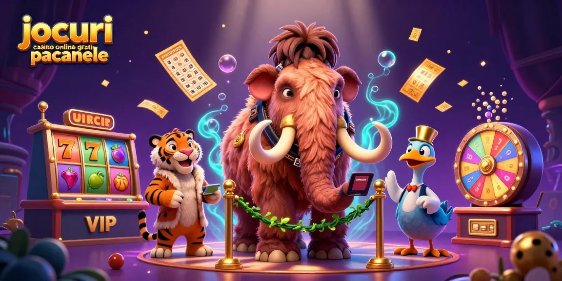 Joacă jocuri casino online gratis păcănele cu personaje fascinante și premii captivante în acest design 3D.