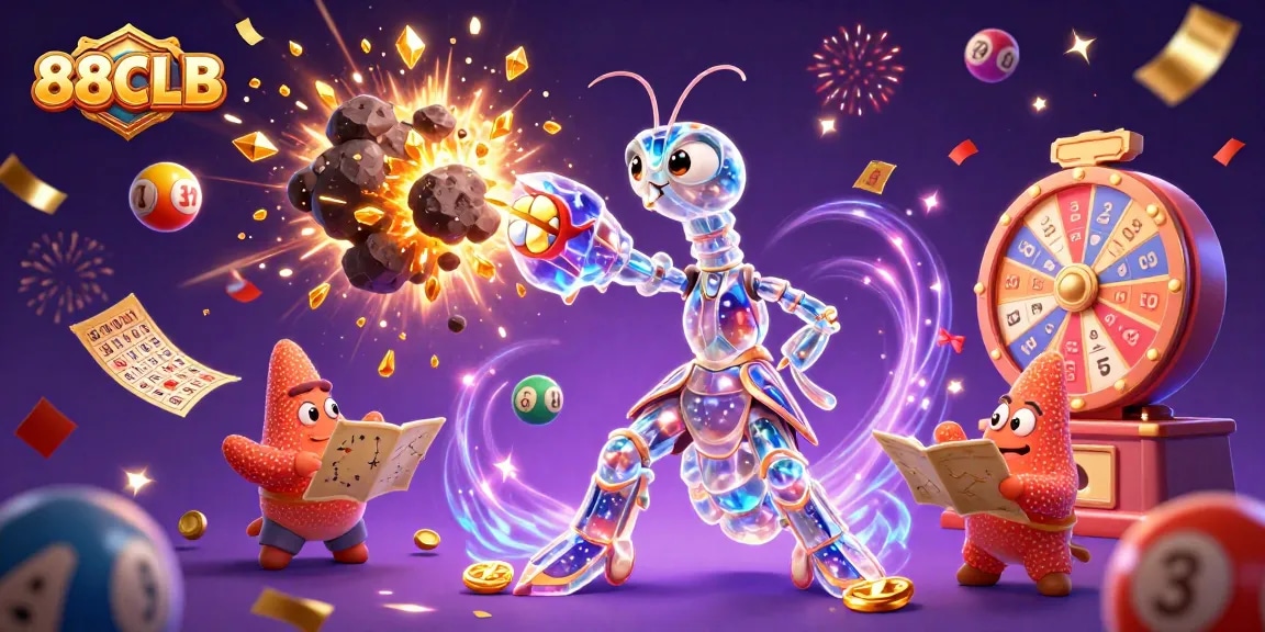 88CLB offers exciting gaming experiences featuring a cosmic battle amidst colorful lotteries and prizes.