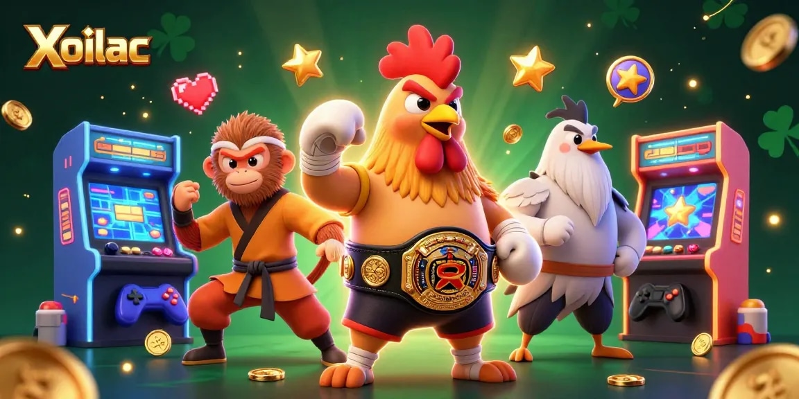 Xoilac enhances gaming experiences with vibrant 3D characters and immersive gambling elements.