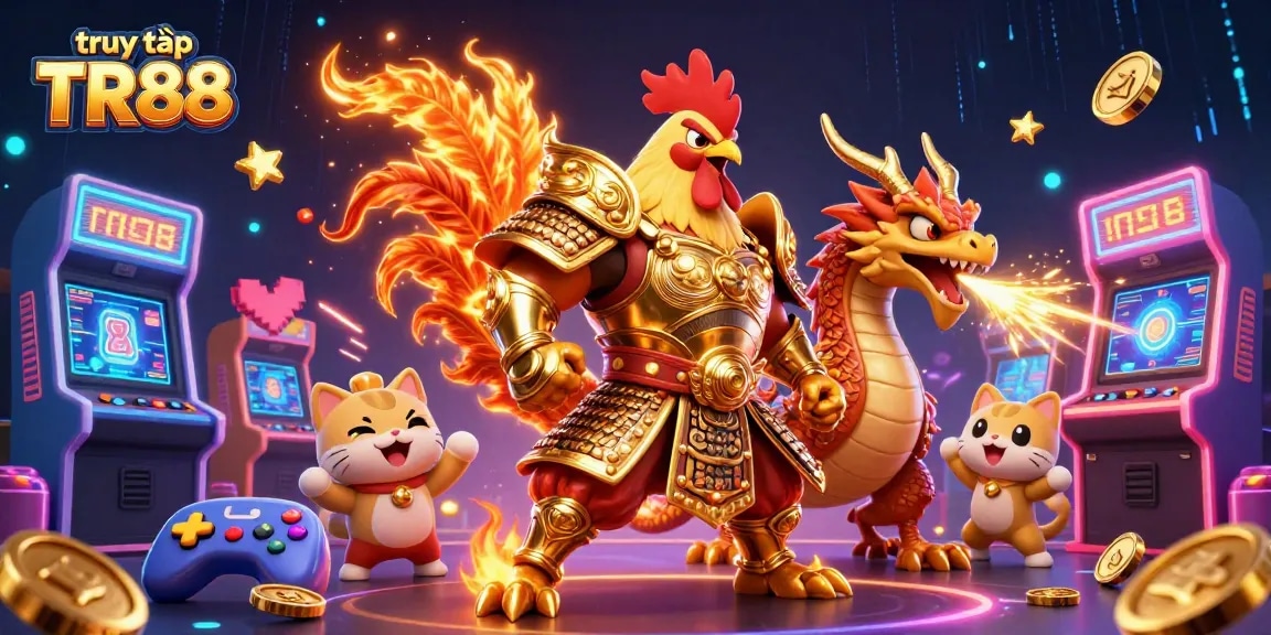 Engage in thrilling gameplay at truy cập TR88 with exciting casino elements and vibrant character dynamics.
