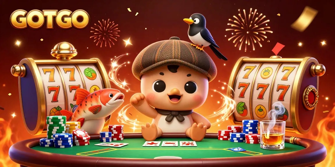 Rasakan sensasi slot menakjubkan dengan GOTOTO dalam suasana kasino yang penuh animasi dengan karakter ikonik.