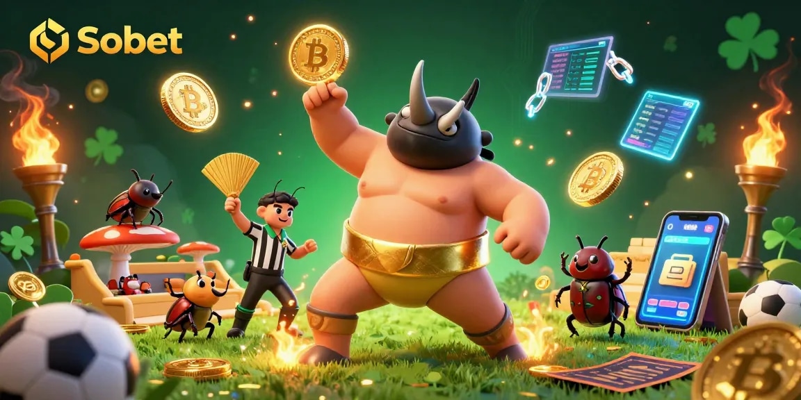 Sbobet empowers bettors with dynamic sports betting action illustrated in vibrant 3D.