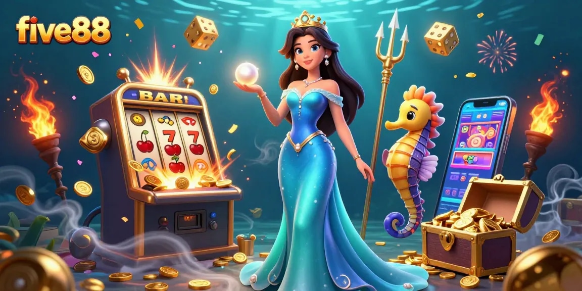 Experience five88 with exciting slot jackpots and dynamic casino gaming thrills in a vibrant underwater adventure.