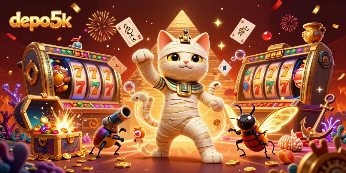 Experience thrilling wins at depo 5k with dynamic slots featuring rich treasures and captivating animations.