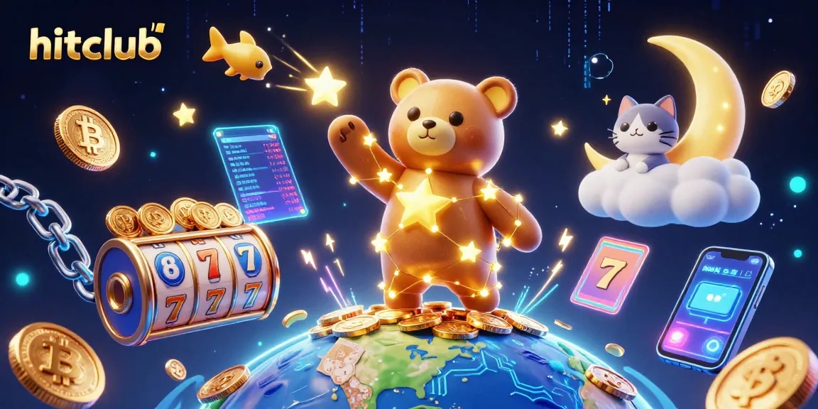 Engage with hitclub’s immersive gaming experience, where golden stars guide players to jackpot wins.