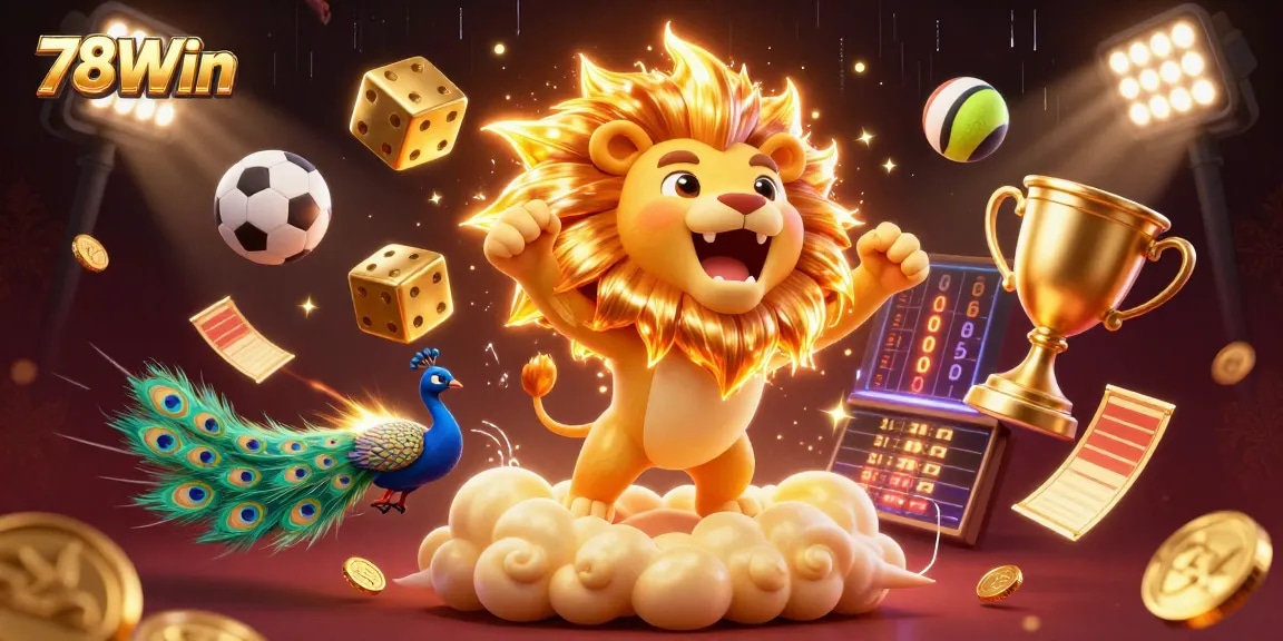 Experience thrilling gameplay at 78Win with dynamic sports betting elements and a vibrant casino atmosphere.