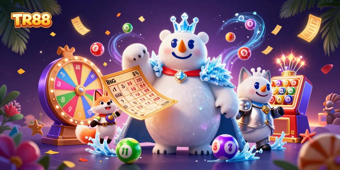 Spin winning numbers and experience excitement with TR88 at this vibrant online casino scene.