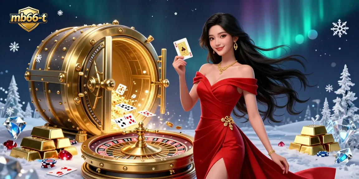 Experience thrilling gameplay with mb66-t at a lively casino featuring roulette, poker, and golden treasures.