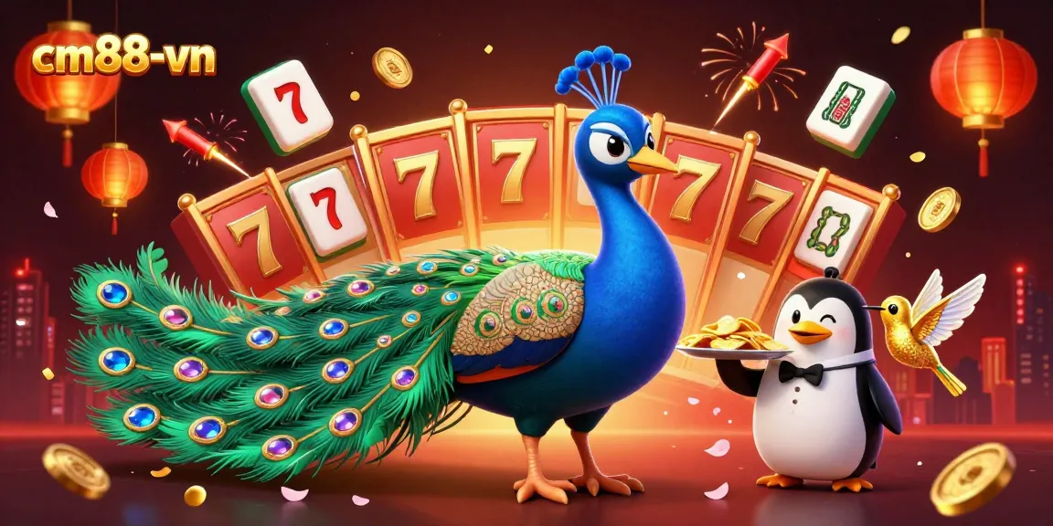Experience exciting gameplay at cm88-vn with vibrant characters and dynamic elements filling the casino scene.