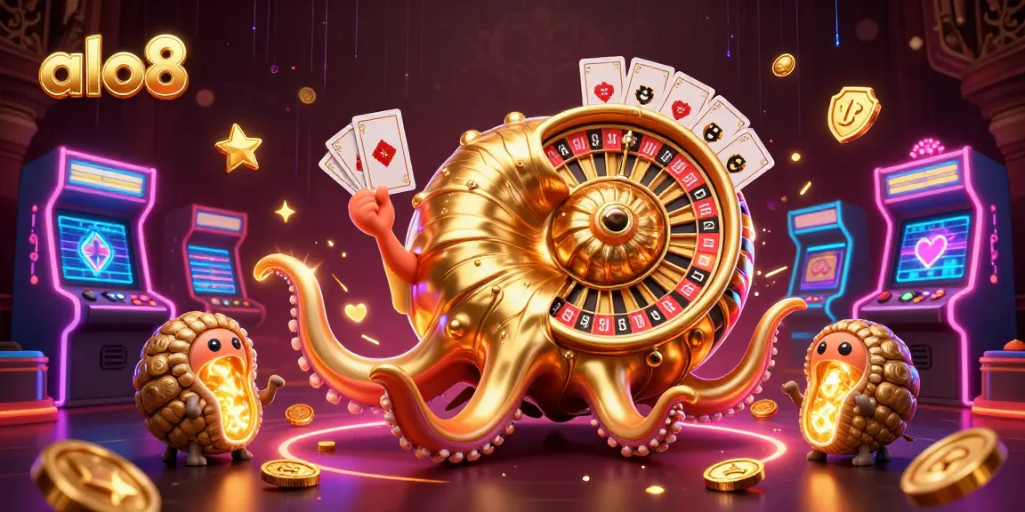 Experience thrilling casino action with the alo8 nautilus roulette wheel and colorful gaming elements.