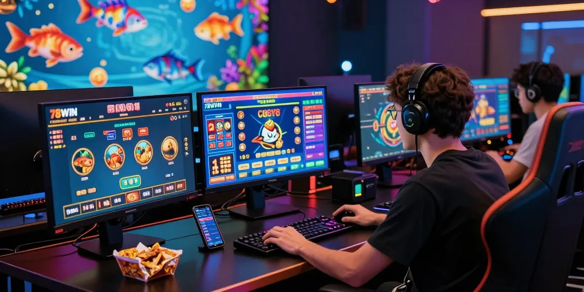 Engaging online gaming experience at 78WIN, highlighting vibrant betting visuals and exciting gaming atmosphere.