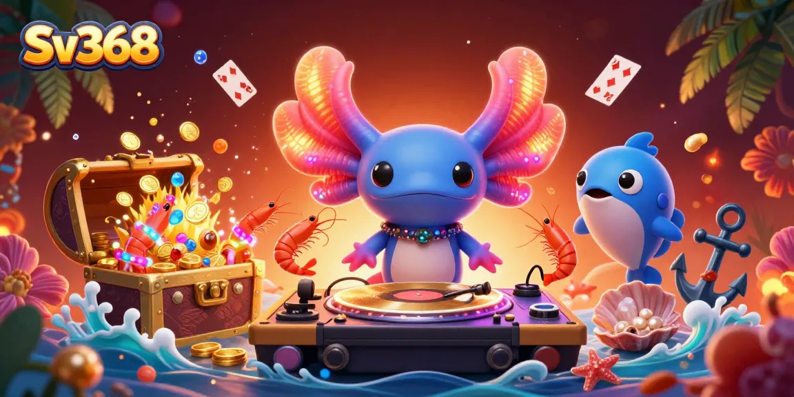 Experience thrilling gambling action at Sv368 through vibrant 3D characters and dynamic gaming elements.