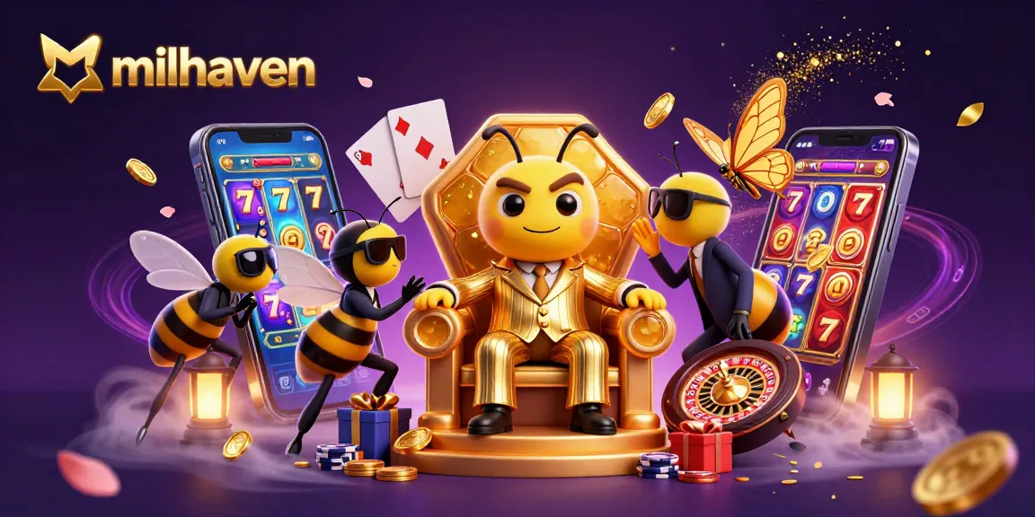Spin the reels with milhaven as the buzzing bumblebee boss leads the casino scene full of wins.