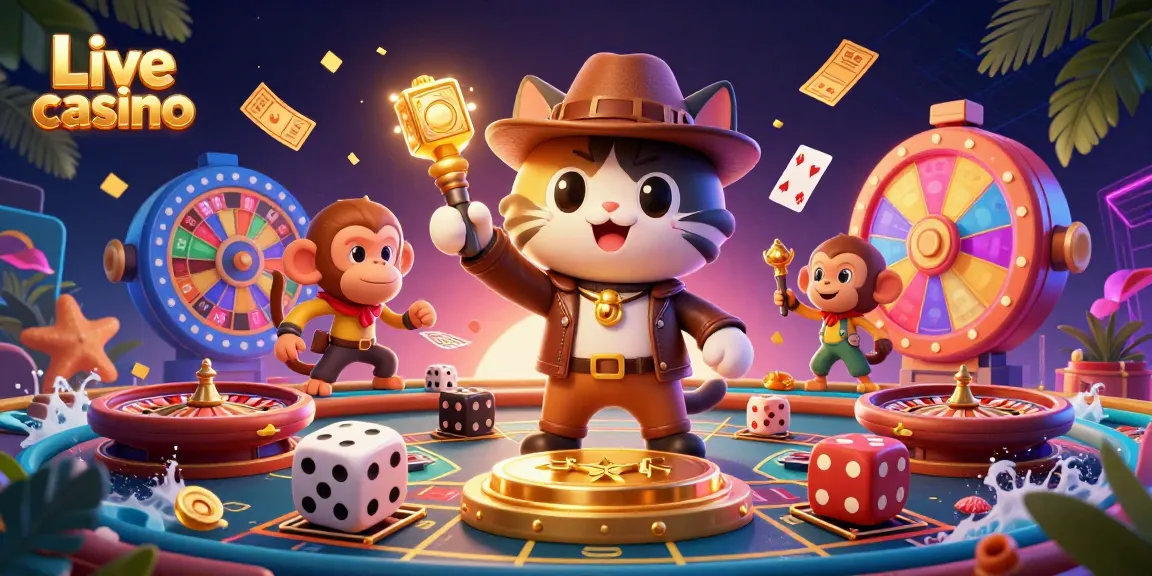 Experience the thrill of Live casino with dynamic gameplay elements and a vibrant scene.