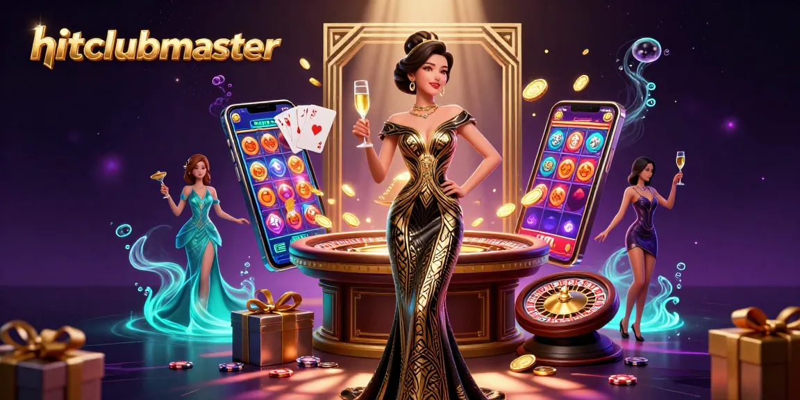 Experience luxury gaming at hitclubmaster with sparkling slots and an elegant casino ambiance.