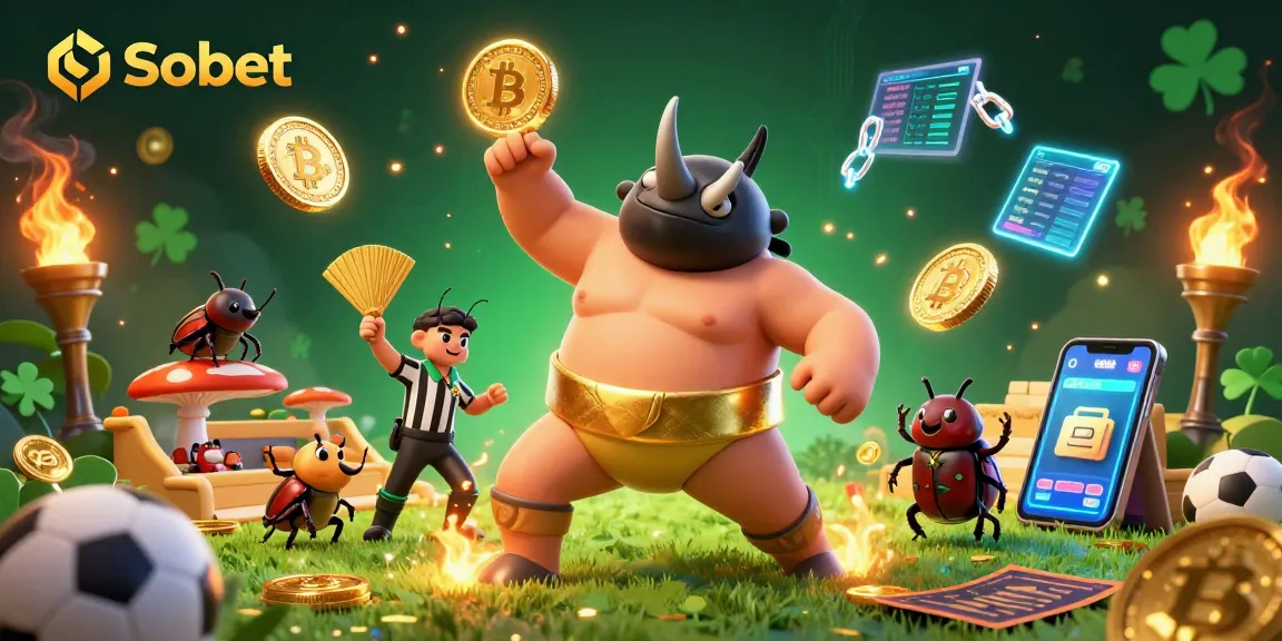 Sbobet empowers bettors with dynamic sports betting action illustrated in vibrant 3D.
