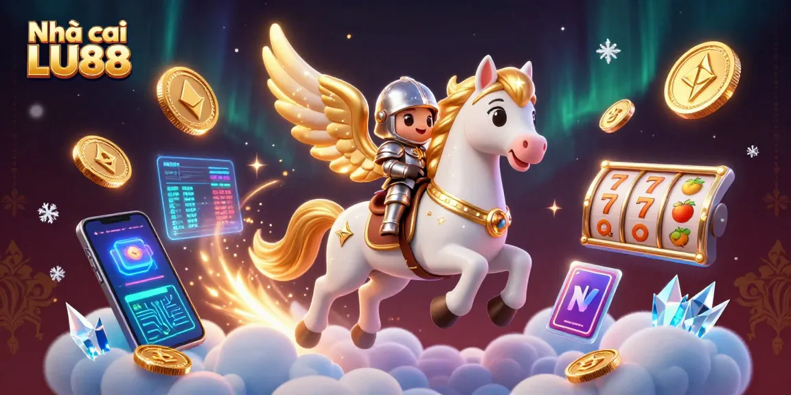 Experience thrilling gaming with Nhà cái LU88's immersive slot adventures featuring vibrant animations and crypto elements.