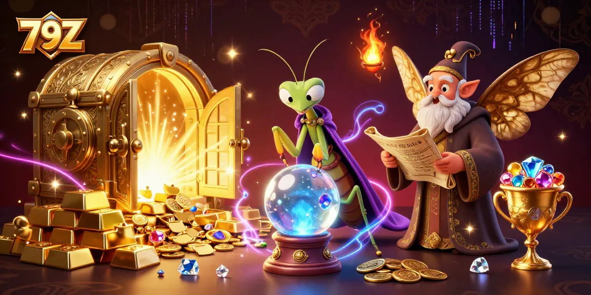 Experience thrilling betting with 79Z at a vibrant online casino featuring mystical elements and treasures.