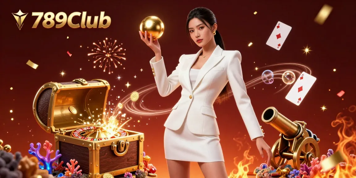 Experience thrilling gaming at 789Club with golden roulette highlights and underwater treasures.