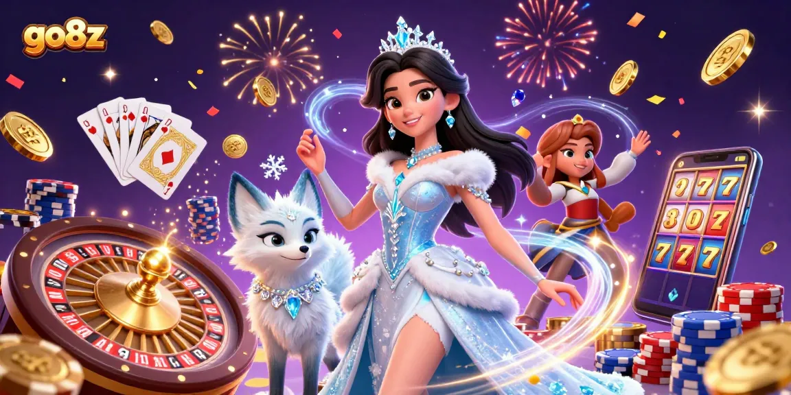 Experience winning at go8z with thrilling casino games, vibrant coins, and an enchanting atmosphere.