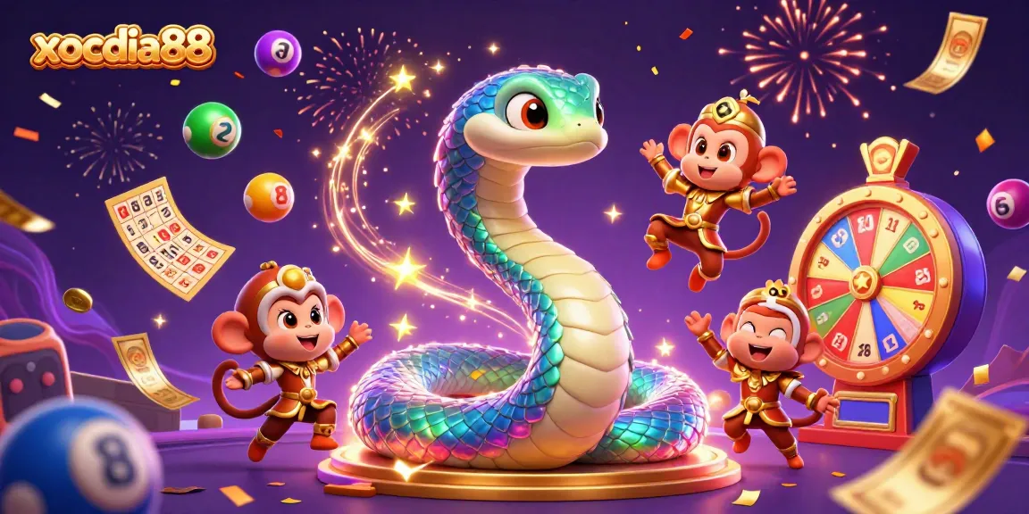 Xocdia88 offers a vibrant online gaming experience with colorful lottery elements and dynamic energy.