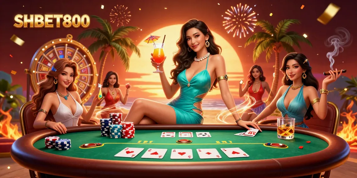 Experience thrills at SHBET800 casino with glamorous gameplay and vibrant tropical vibes.