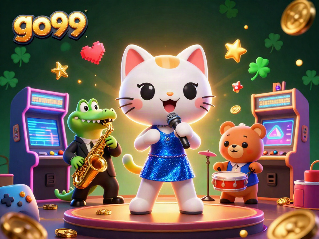 Engage with go99's vibrant casino scene featuring charismatic characters that bring games to life.