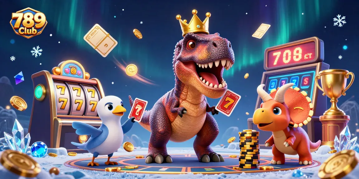 Engage with thrilling casino gameplay at 789 Club featuring whimsical characters and vibrant action.
