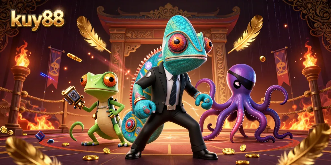 Engage in thrilling gameplay with kuy88's animated scene of adventure and excitement.