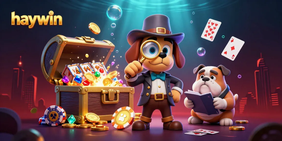Experience the adventure in Haywin's casino with vibrant games and thrilling treasures.