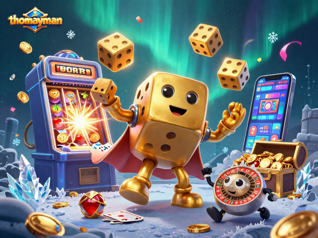 Experience thrilling wins at thomayman with vibrant visuals and exciting casino gameplay.