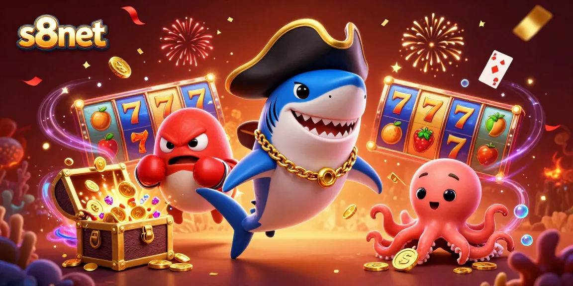 Experience thrilling gameplay at s8net with dynamic slot action and vibrant casino elements.