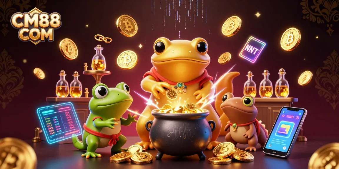 Experience the thrill of gaming with CM88 COM's enchanting alchemy of gold coins and crypto.