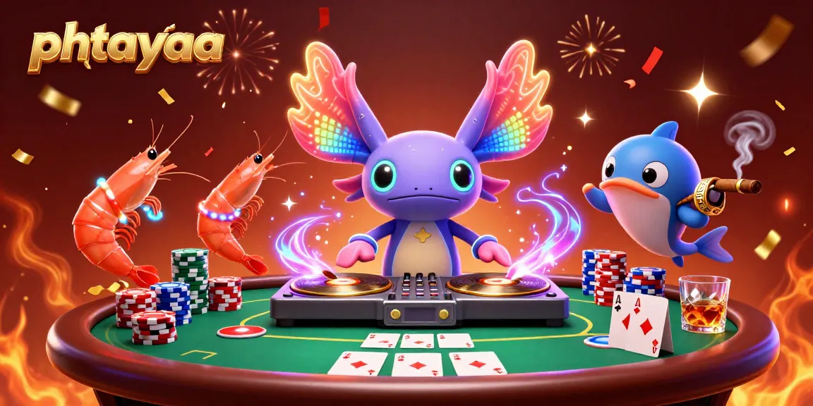Experience thrilling gaming at phtayaa with vibrant casino action and colorful characters.