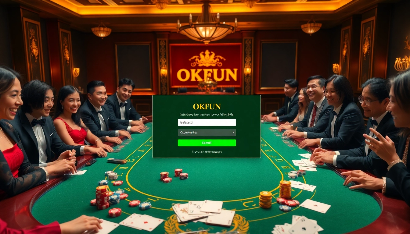 Fast-track your success with OKFUN đăng ký at a dynamic casino table.