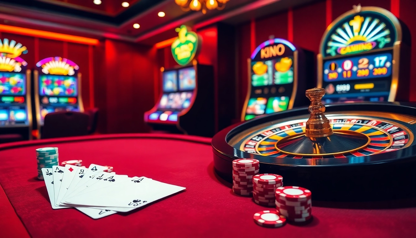 Engage in winning strategies at https://king88.vote/ with luxurious casino visuals showcasing poker and roulette.