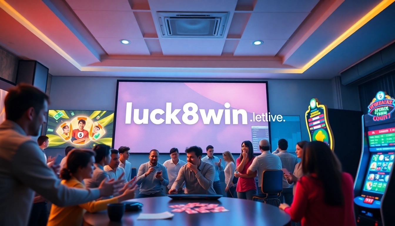 Experience the excitement of online betting at luck8win.live with diverse gaming options and engaging players.