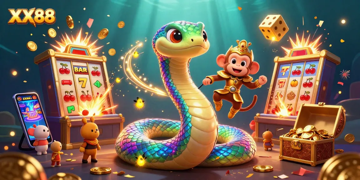 Engage in thrilling gameplay at XX88 with vibrant symbols, jackpots, and mesmerizing characters.