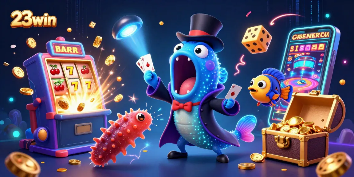 Experience thrilling gameplay at 23win with vibrant 3D characters and exciting casino animations.