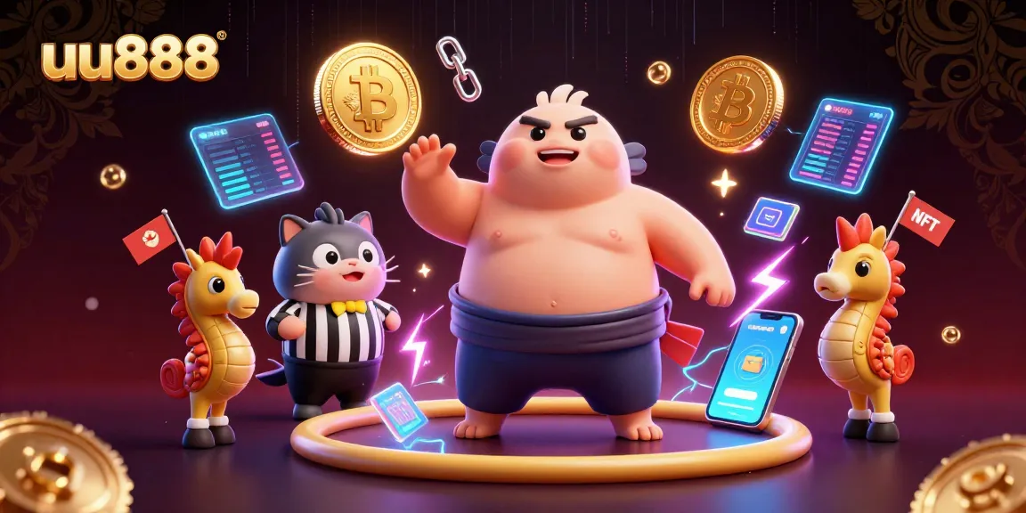 Engage with uu888's dynamic underwater casino adventure showcasing vibrant elements and characters.