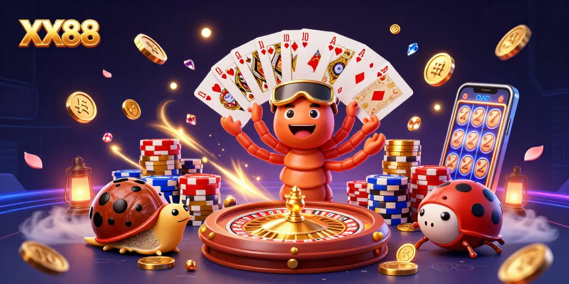 Engage in winning strategies at XX88 with dynamic gameplay and colorful casino elements.