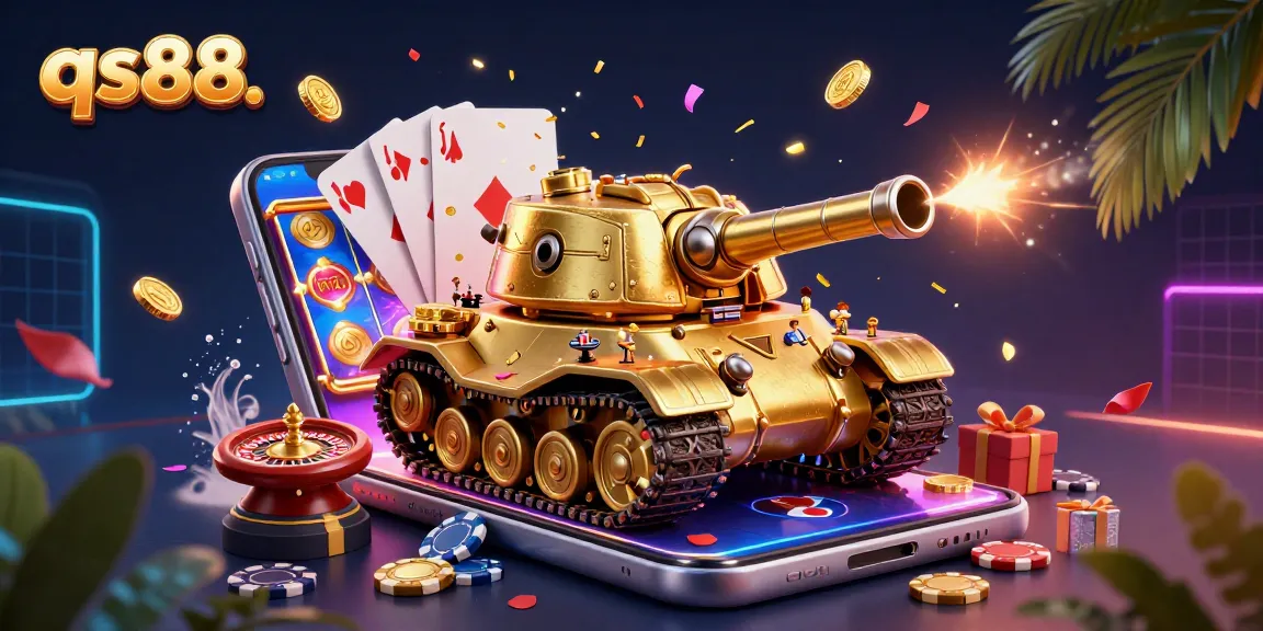 Experience the vibrant gaming action at qs88 with a golden beetle tank casino bursting with excitement and prizes.