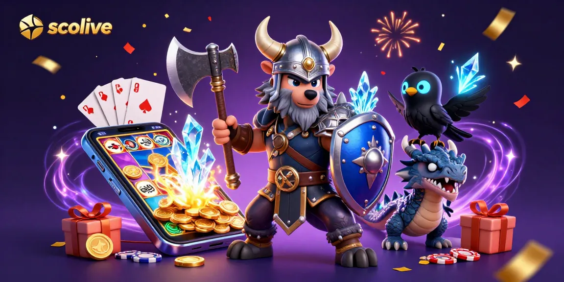 Socolive enhances the gambling experience with a Viking wolf, fierce dragon, and exciting game elements.