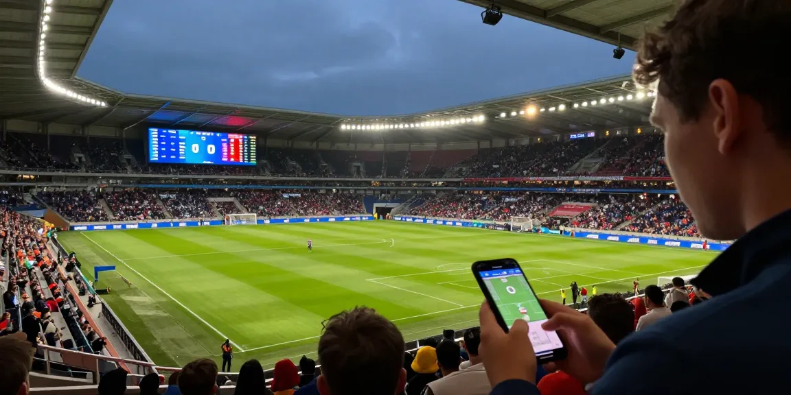 CabongTv watch live football today with exciting betting predictions and match odds displayed in a packed stadium.